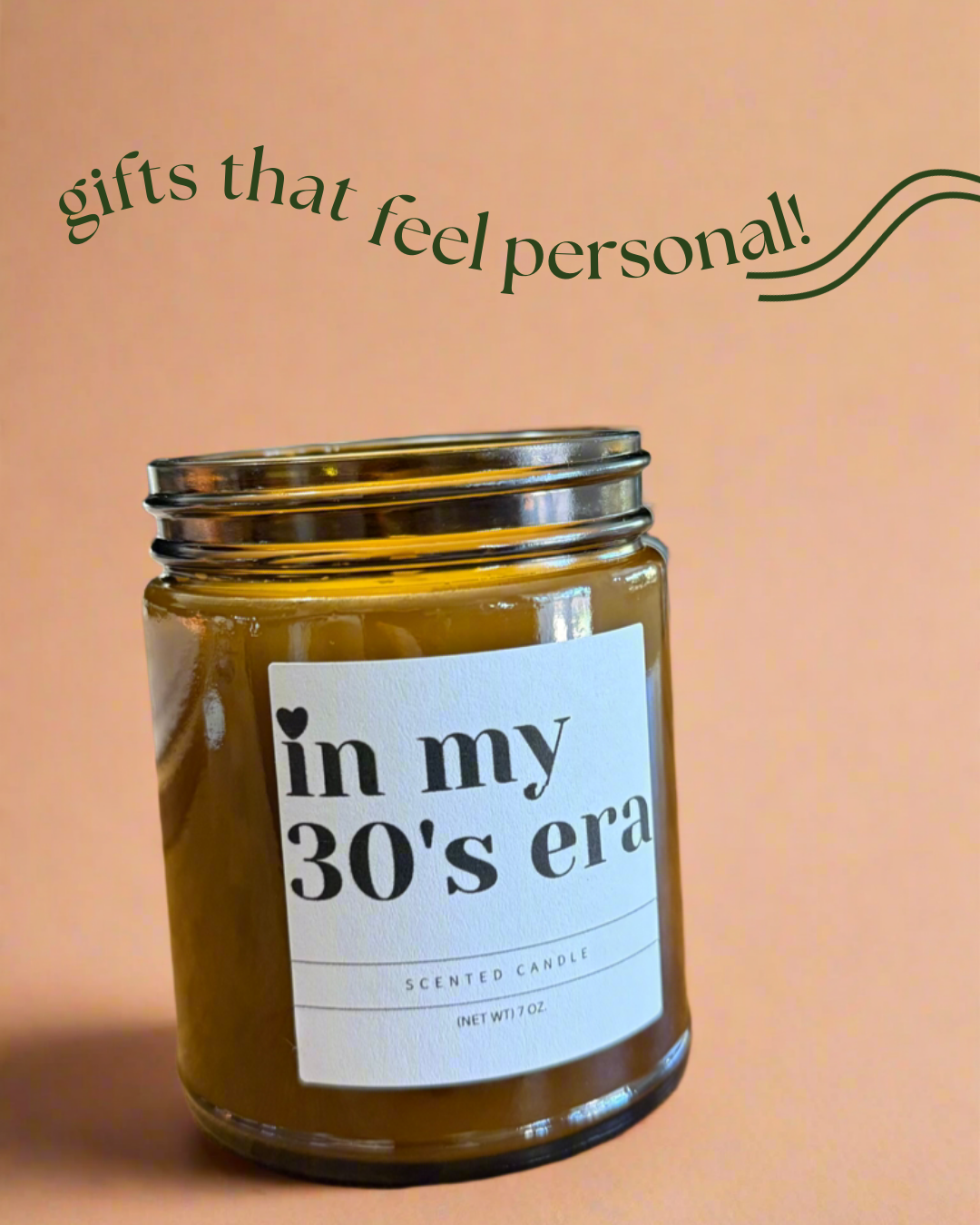 Personalized Candle